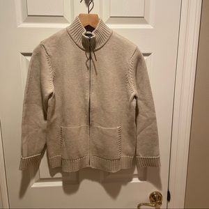 Ralph Lauren 🐎 oatmeal zip sweater